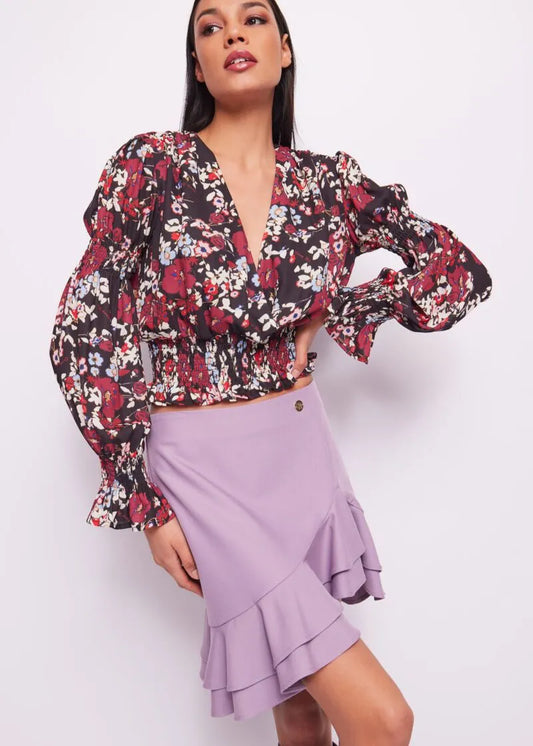 BLUSA ESTAMPADA FLORAL - DENNY ROSE