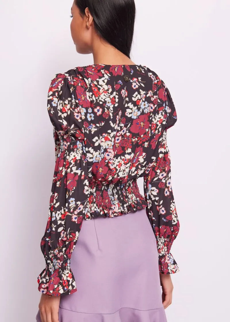 BLUSA ESTAMPADA FLORAL - DENNY ROSE