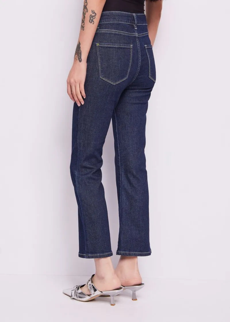 PANTALÓN DENIM BOTÓN JOYA - DENNY ROSE