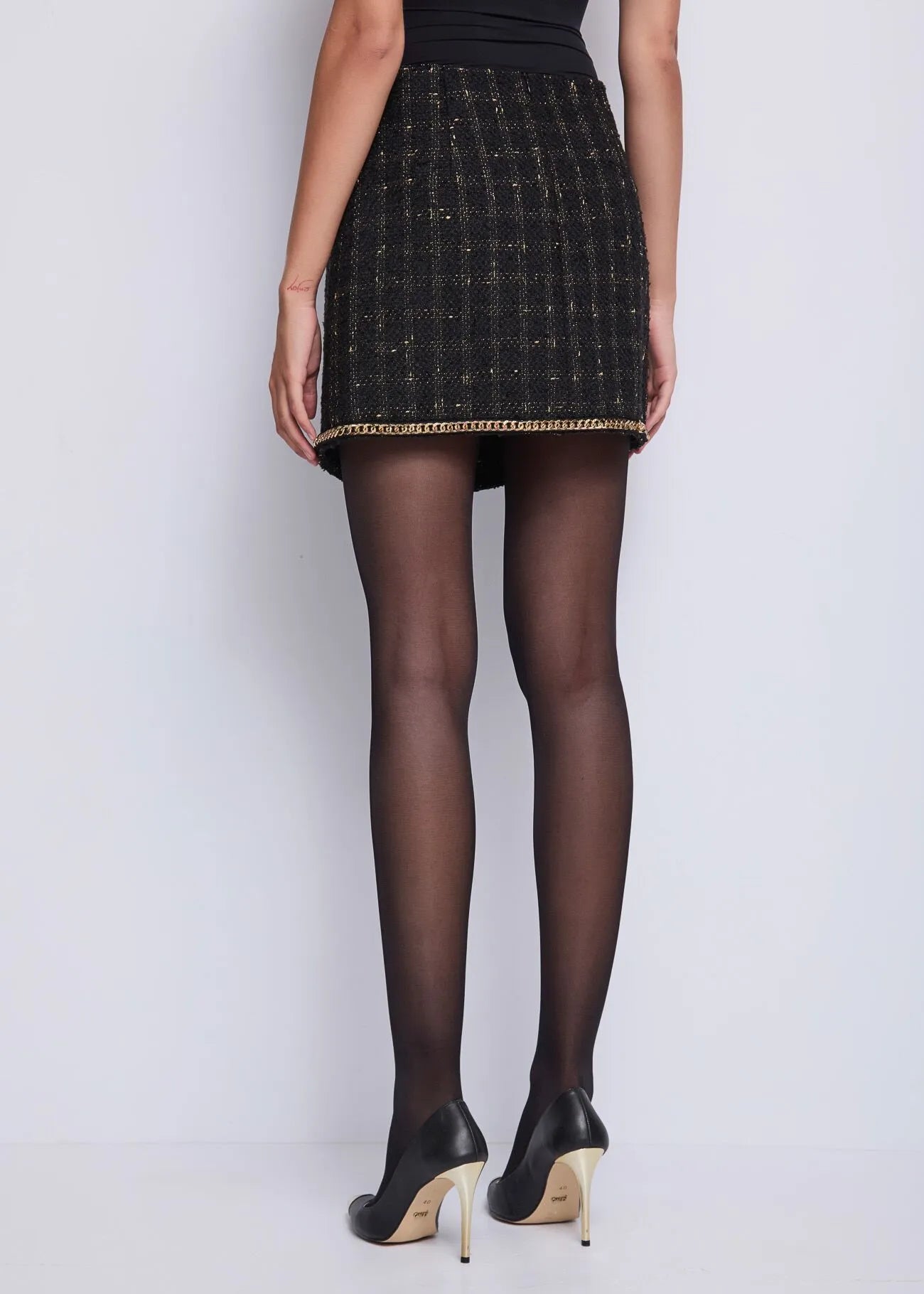 FALDA CHANEL CADENA - DENNY ROSE