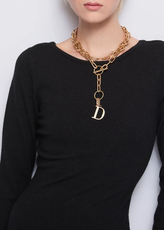 COLLAR CADENA DORADO - DENNY ROSE
