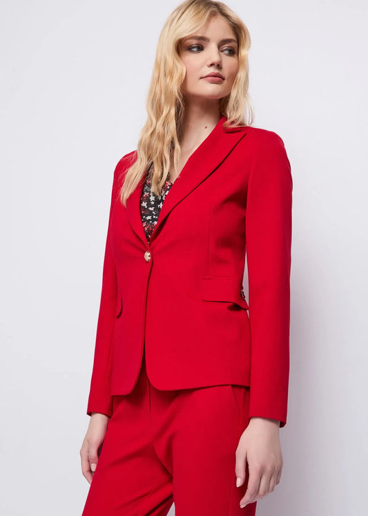 CHAQUETA BOTÓN DORADO - DENNY ROSE