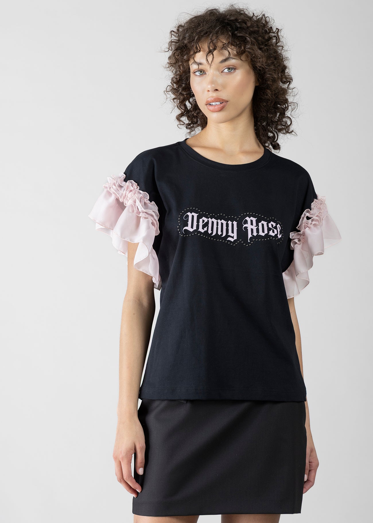 CAMISETA VOLANTES - DENNY ROSE