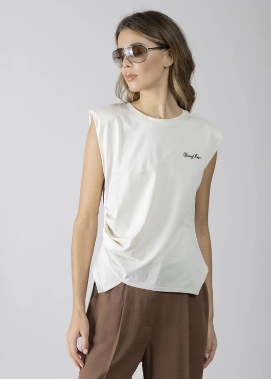 CAMISETA LOGO BORDADO - DENNY ROSE