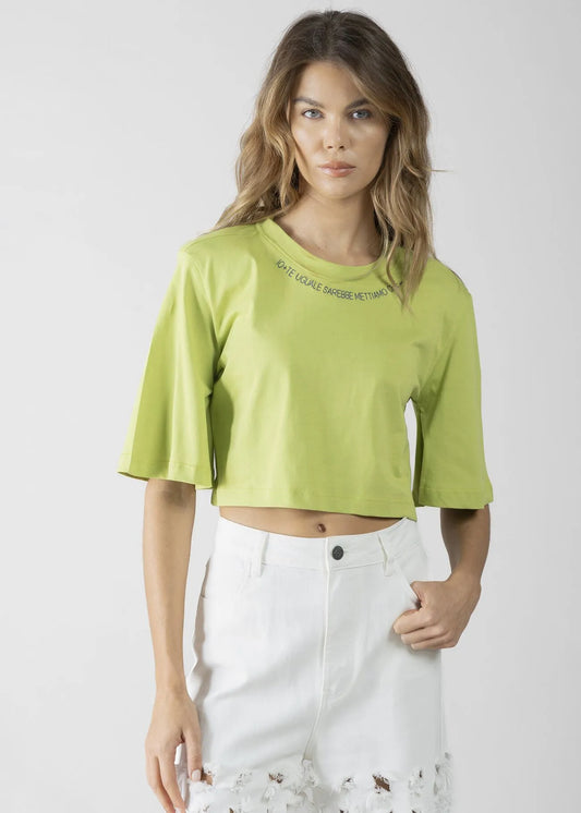 CAMISETA HOMBRERAS - DENNY ROSE