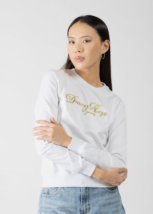 SUDADERA LOGO DORADO - DENNY ROSE