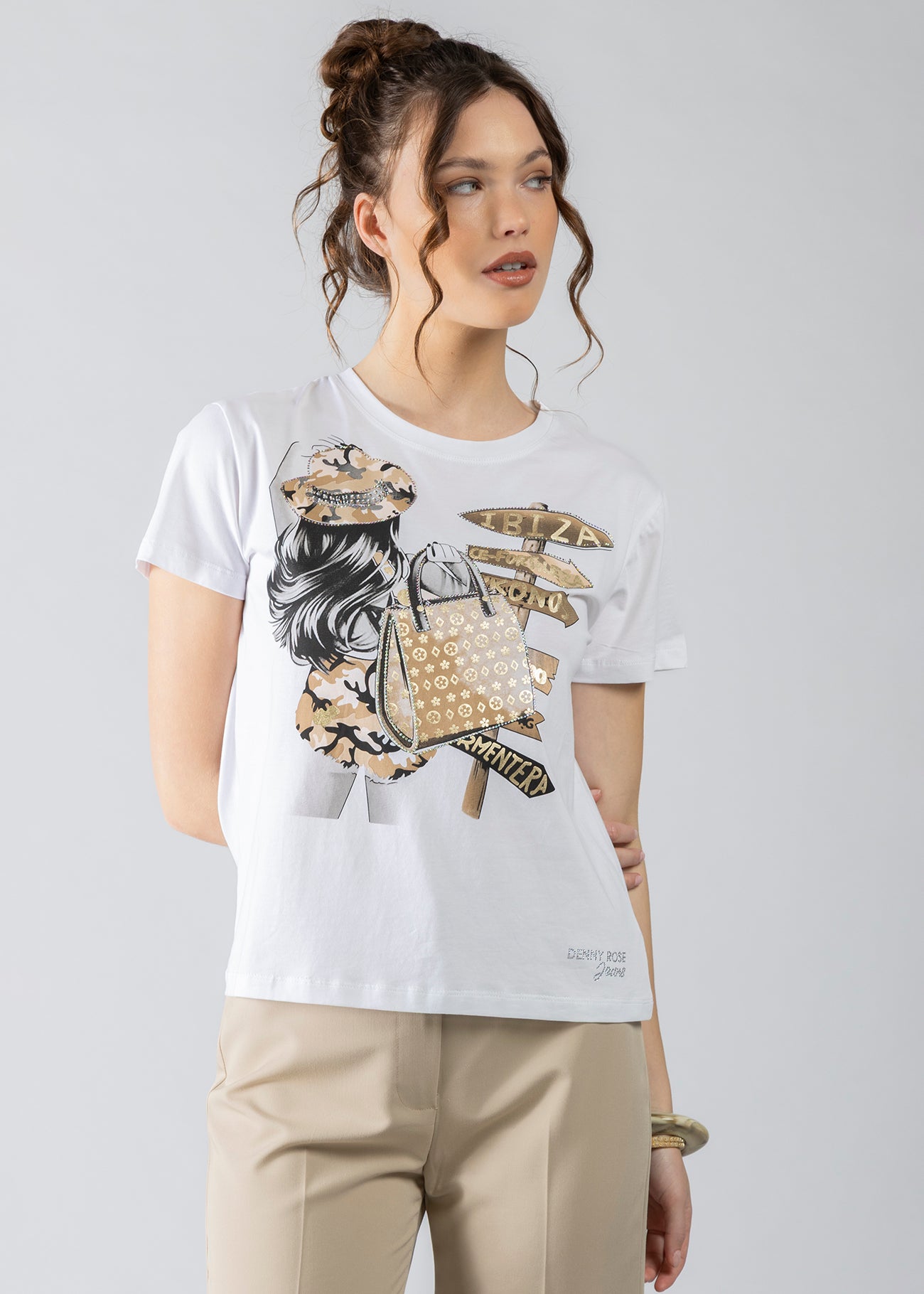 CAMISETA PRINTED -  DENNY ROSE