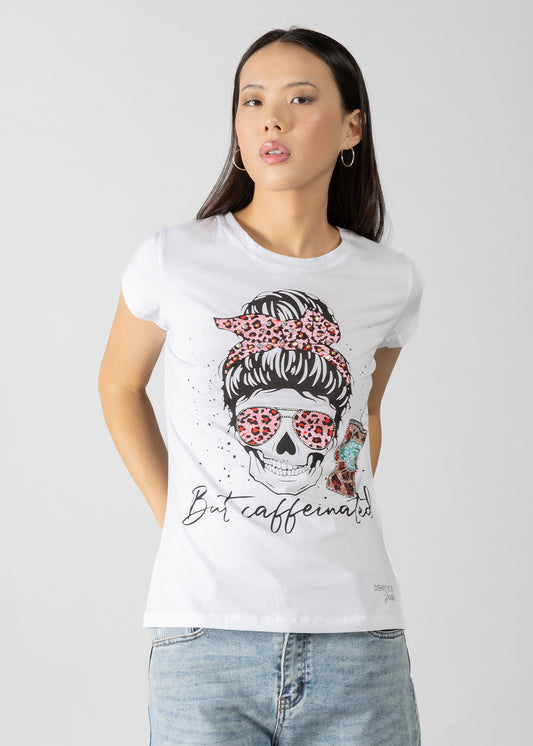CAMISETA CALAVERA - DENNY ROSE
