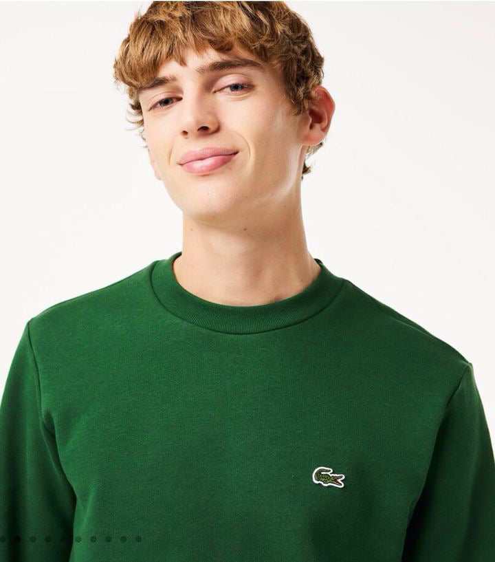 Sudadera verde classic fit - Lacoste