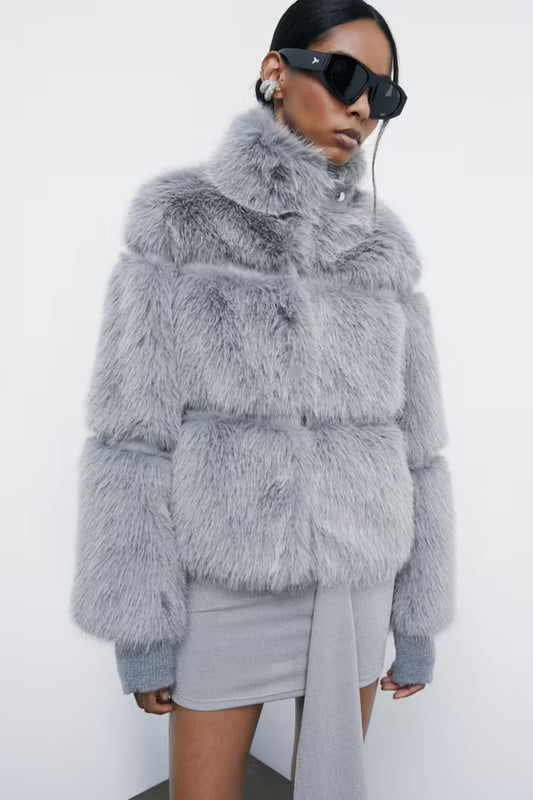 CHAQUETA PELO - PATRIZIA PEPE
