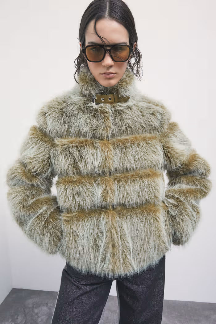 CHAQUETA CORTA PELO - PATRIZIA PEPE