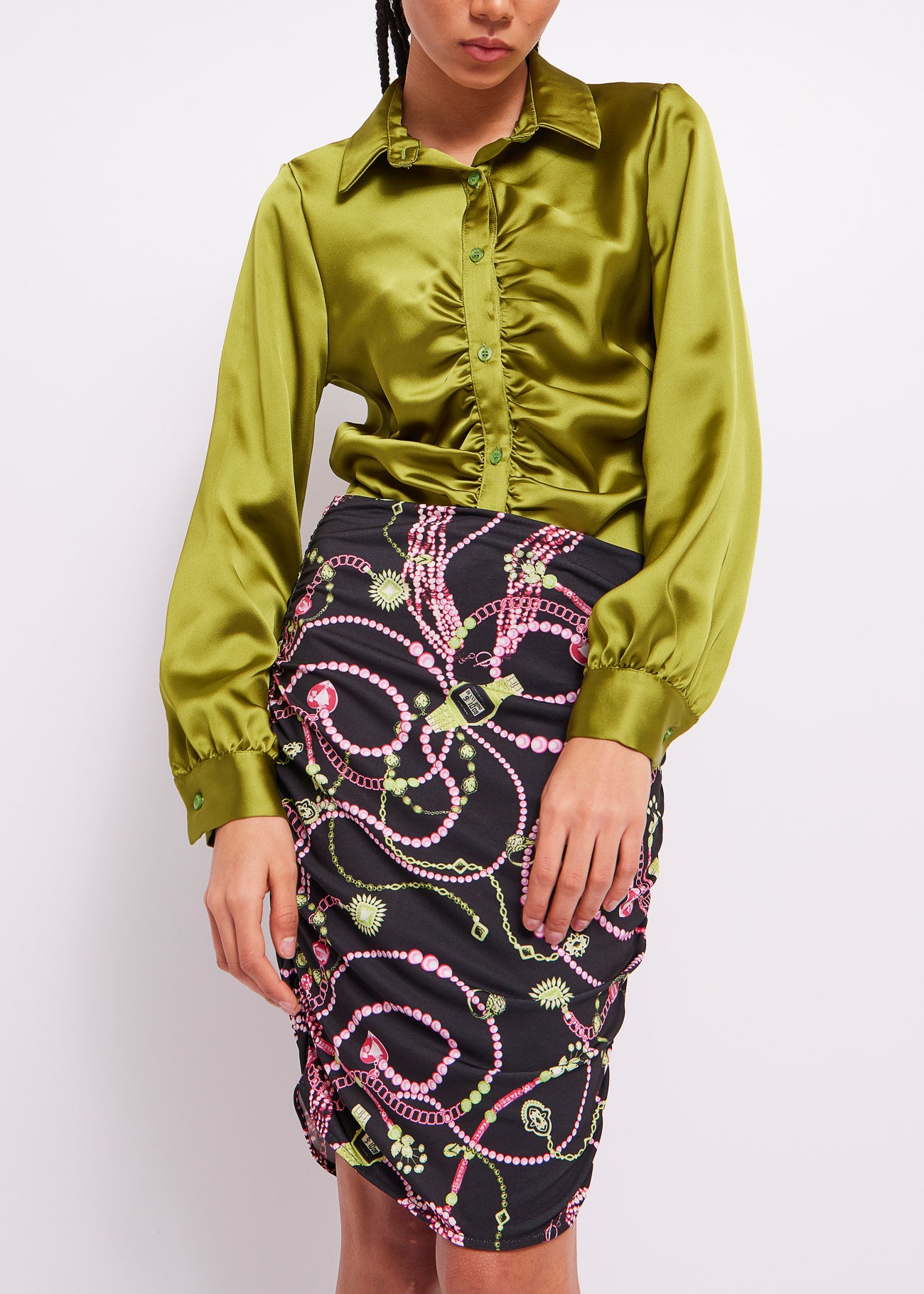 BLUSA VERDE - DENNY ROSE