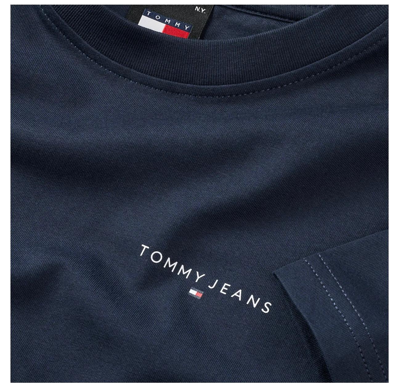 CAMISETA LISA LOGO PEQUEÑO - TOMMY JEANS