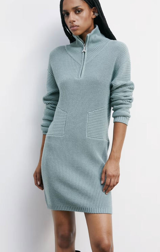 VESTIDO LANA CREMALLERA - PATRIZIA PEPE