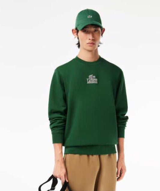 Sudadera verde - Lacoste