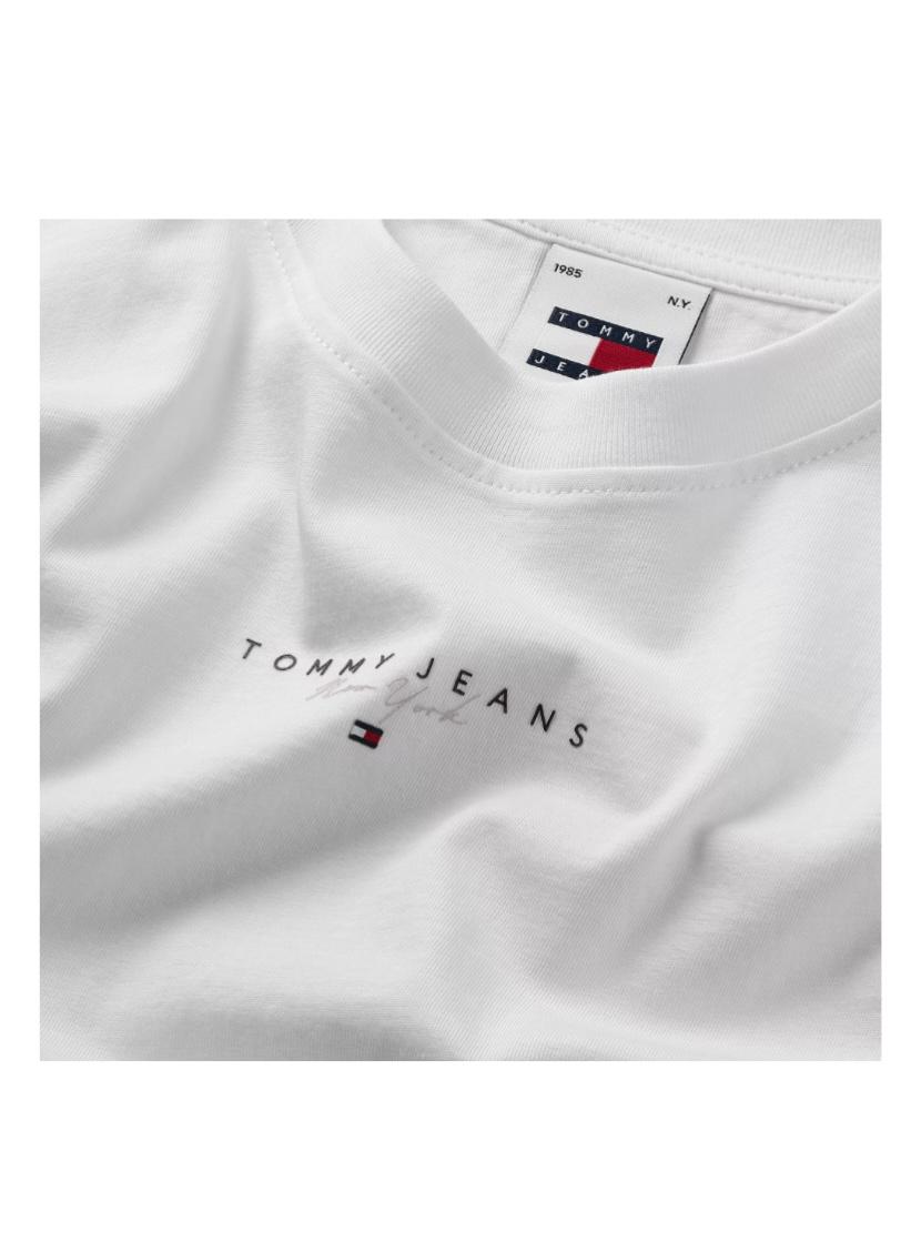 CAMISETA BLANCA MANGA CORTA - TOMMY JEANS