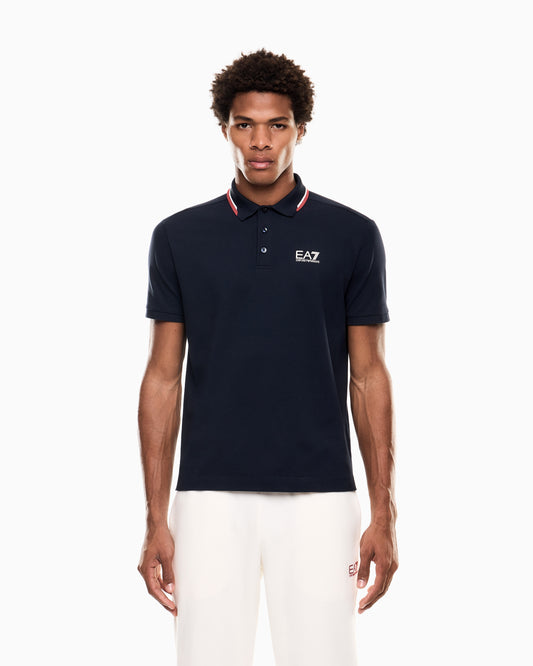 POLO CUELLO BICOLOR - EA7