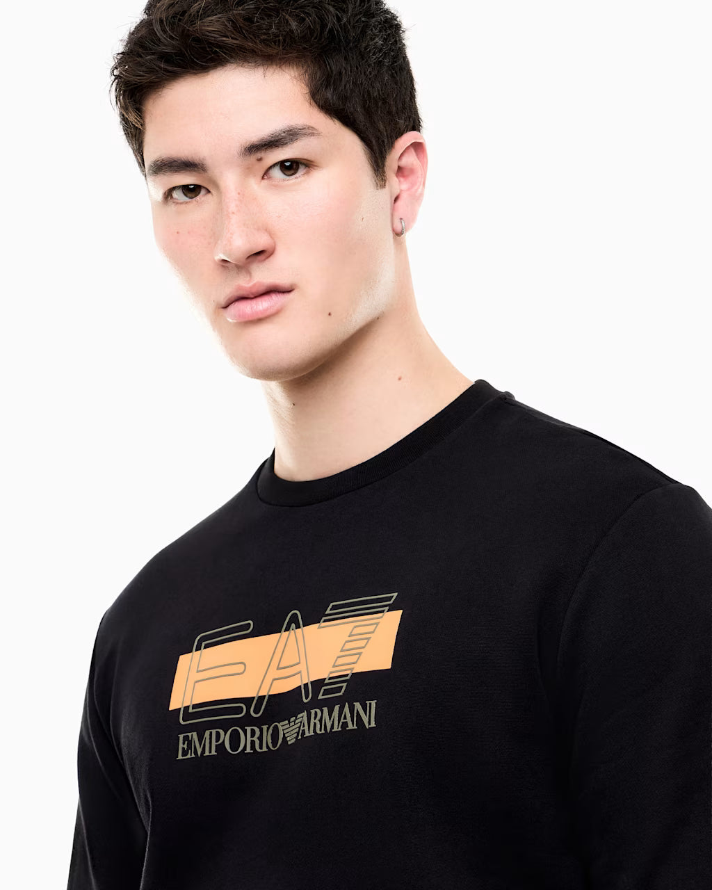 SUDADERA LOGO ENGOMADO - EA7