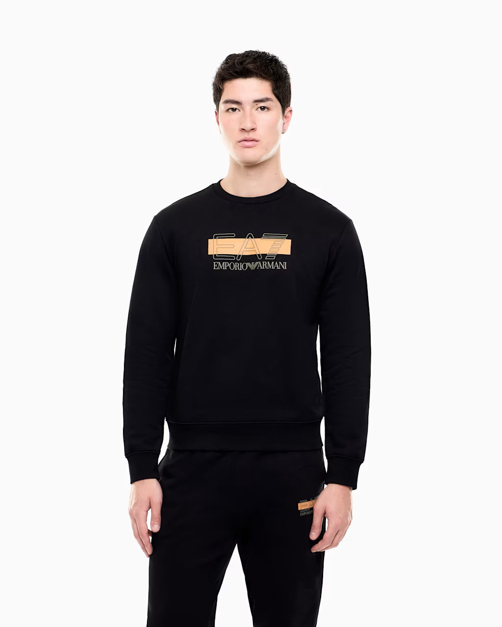 SUDADERA LOGO ENGOMADO - EA7