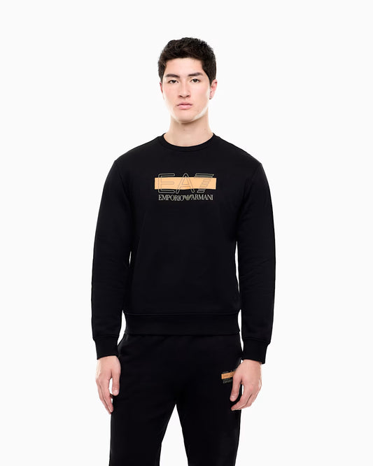 SUDADERA LOGO ENGOMADO - EA7