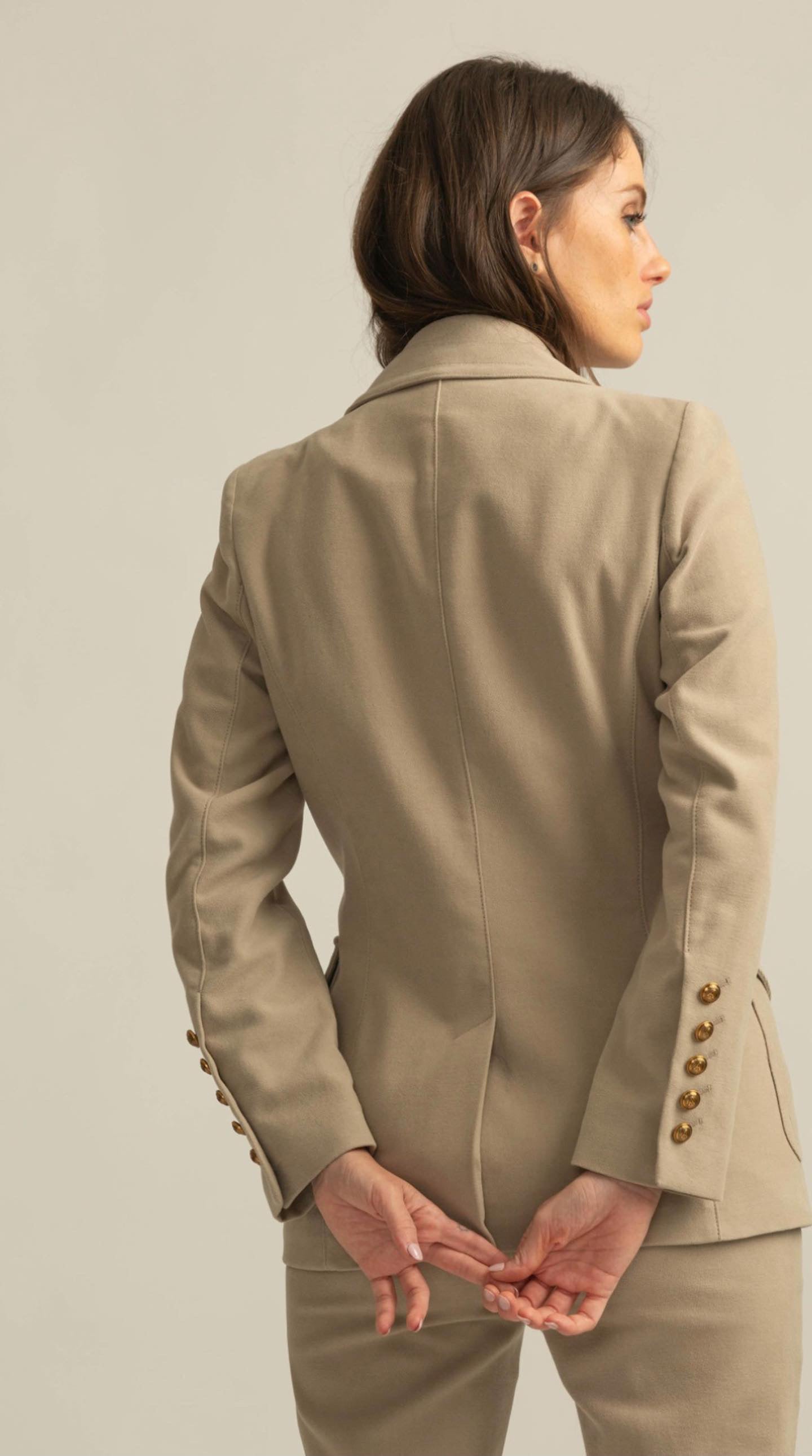 BLAZER BEIGE - ALBA CONDE