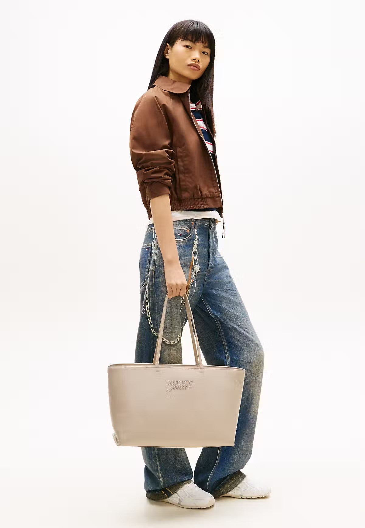 BOLSO LOGO AL TONO - TOMMY JEANS