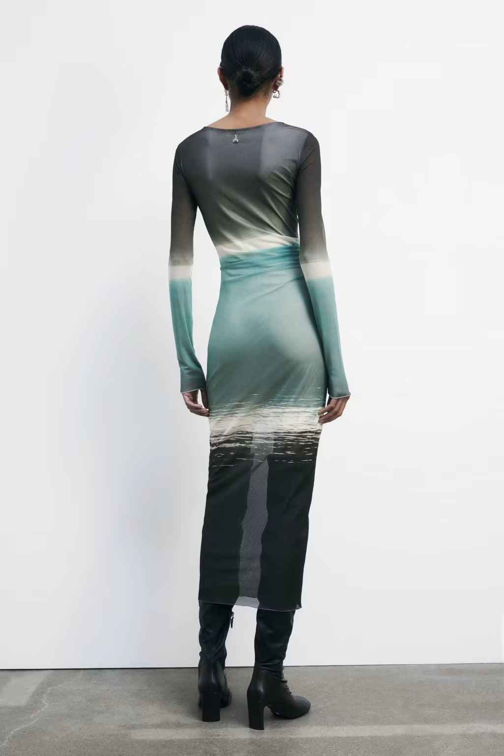 VESTIDO TUL MIDI - PATRIZIA PEPE