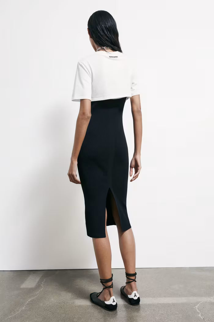 VESTIDO CON CAMISETA - PATRIZIA PEPE