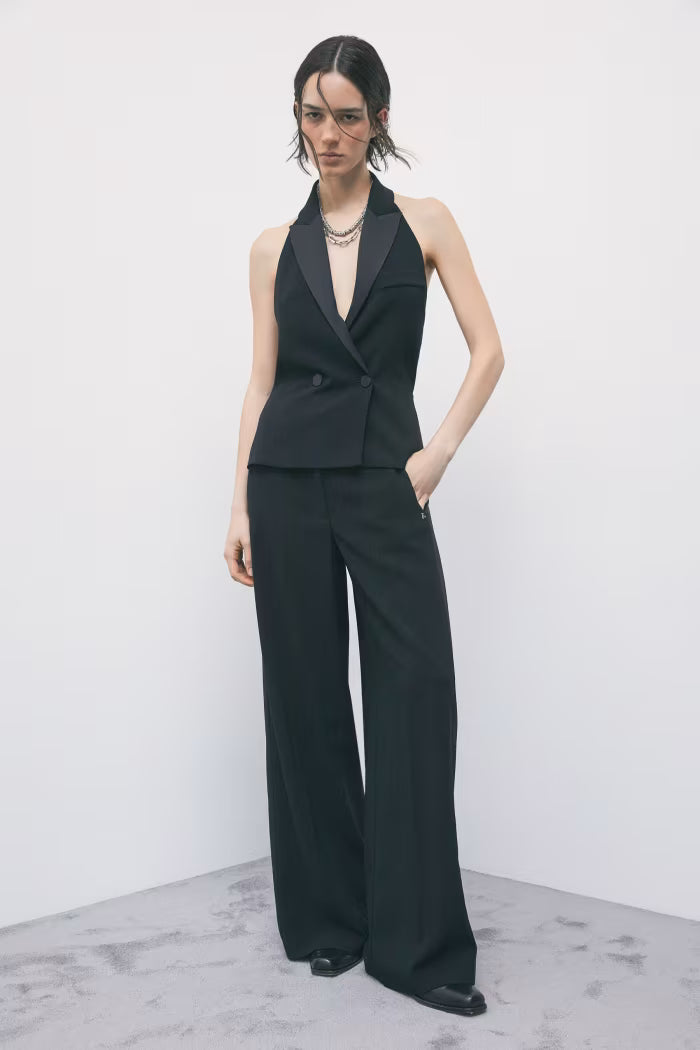 PANTALÓN RASO LATERAL - PATRIZIA PEPE