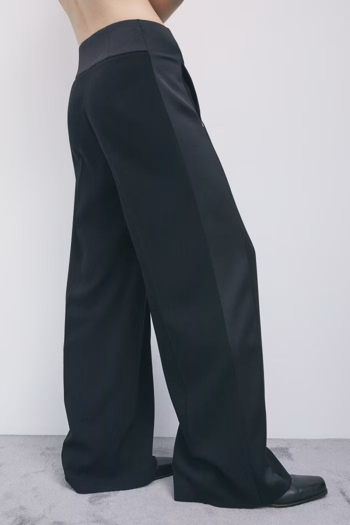 PANTALÓN RASO LATERAL - PATRIZIA PEPE
