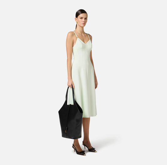 VESTIDO LAPIZ MENTA - ELISABETTA FRANCHI