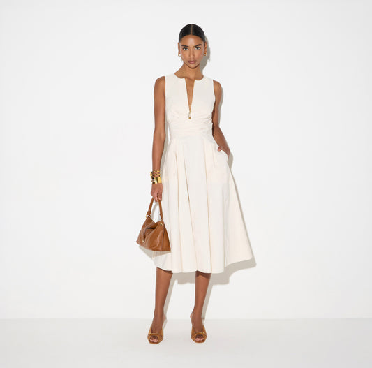VESTIDO TAFETÁN - ELISABETTA FRANCHI
