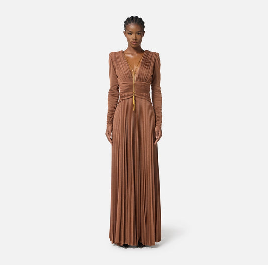 VESTIDO LUREX COLLAR - ELISABETTA FRANCHI