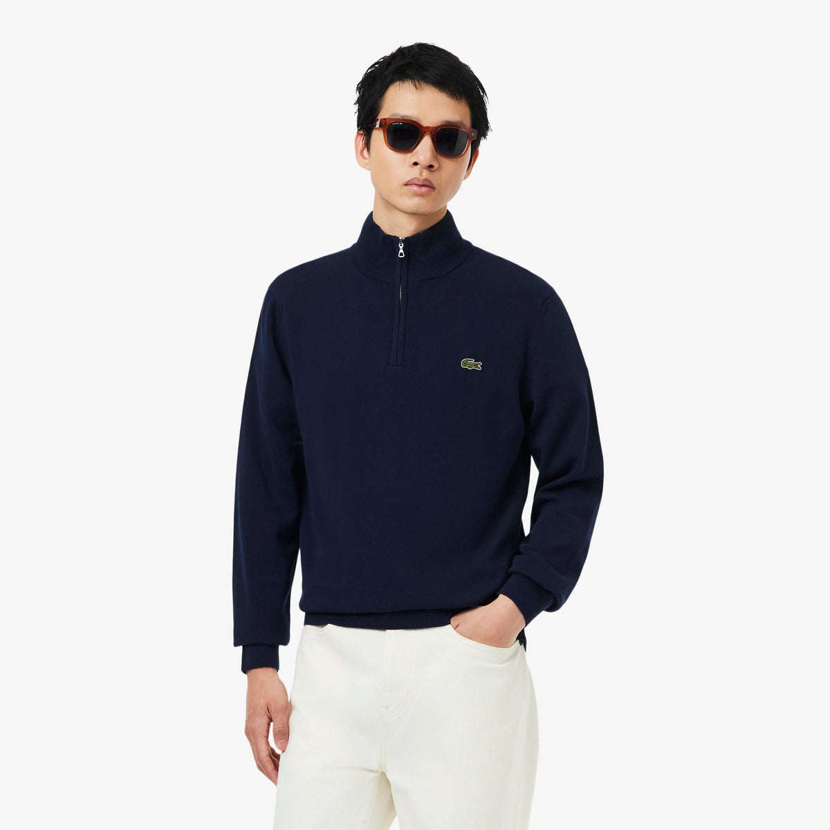 JERSEY DE CUELLO ALTO - LACOSTE