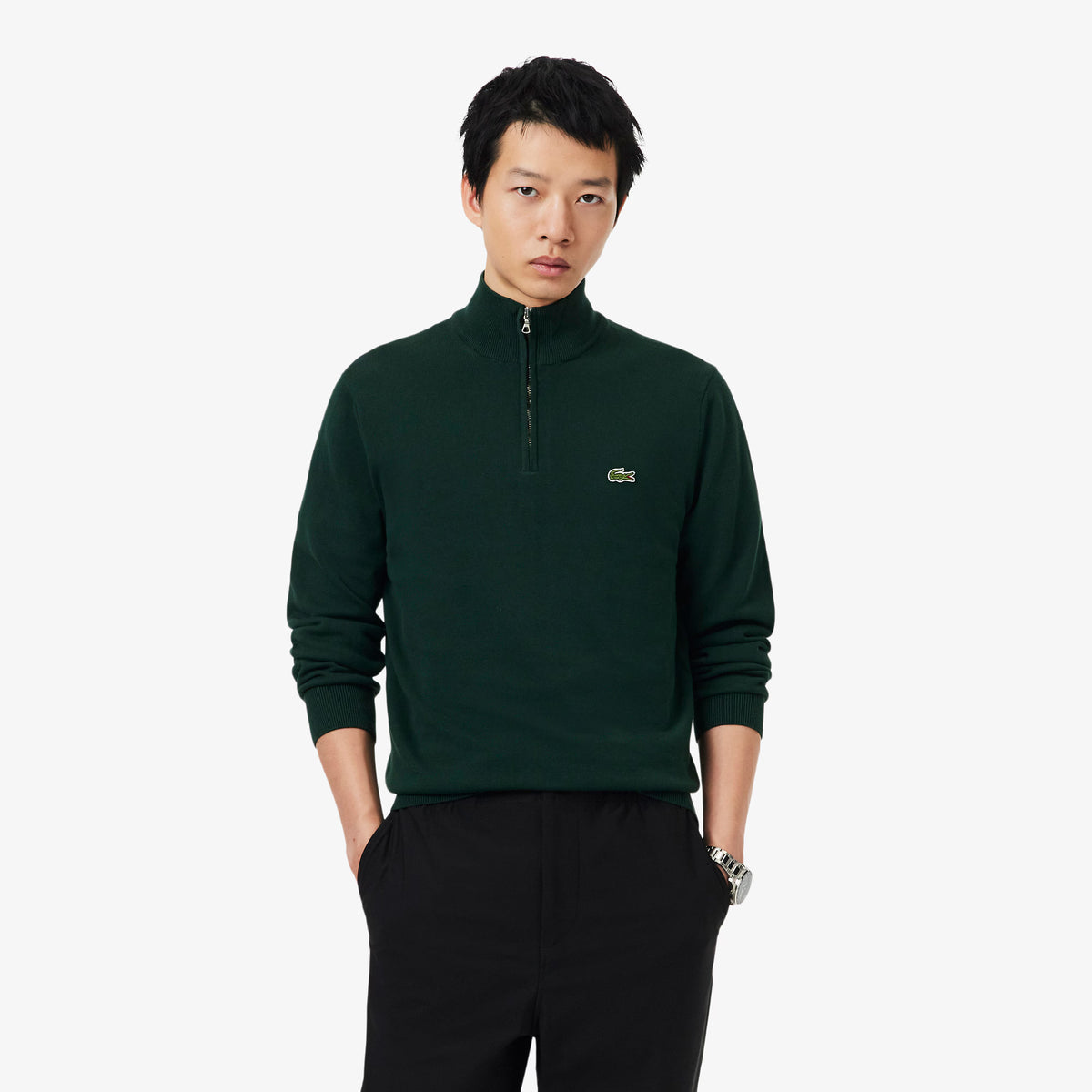 JERSEY DE CUELLO ALTO - LACOSTE
