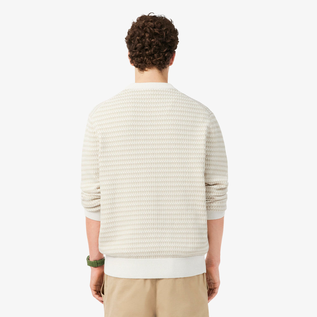 JERSEY PUNTO JACQUARD - LACOSTE