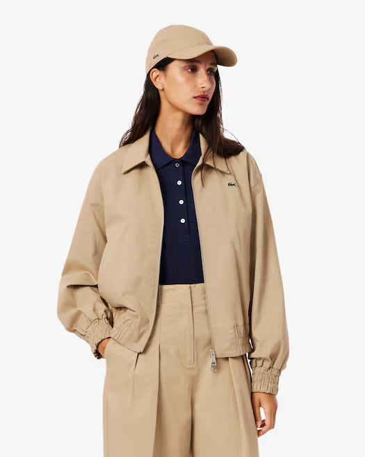 CAZADORA FORRO CUADROS - LACOSTE