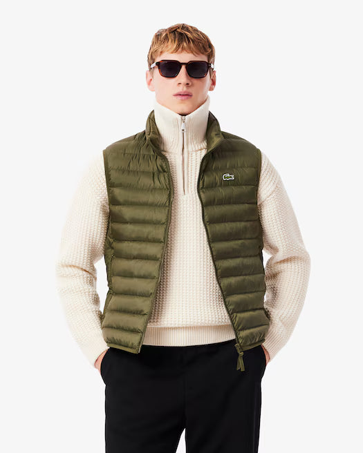 CHALECO ACOLCHADO HIDRÓFUGO - LACOSTE