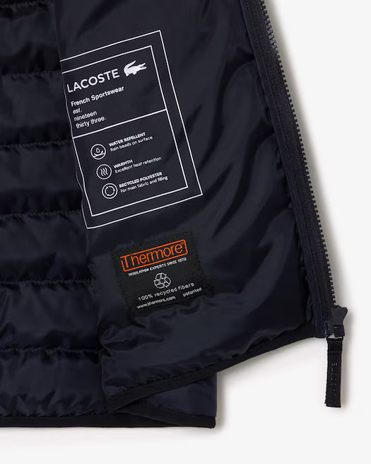 CHALECO ACOLCHADO HIDRÓFUGO - LACOSTE