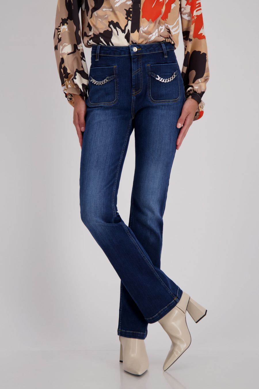 Pantalón vaquero bootcut - Monari