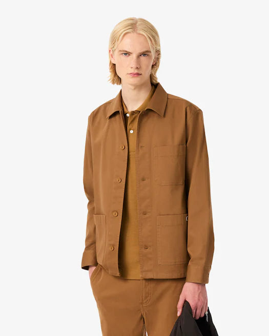 SOBRECAMISA BOLSILLO CUADRADO - LACOSTE