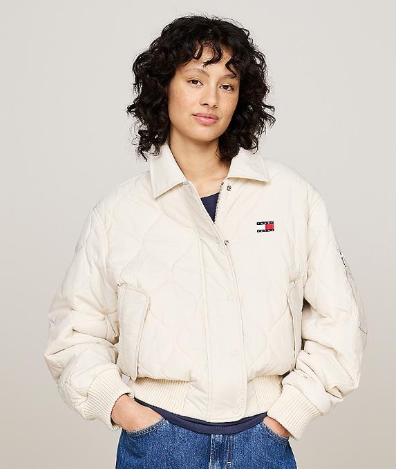 CHAQUETA BOMBER PUÑO PUNTO - TOMMY JEANS