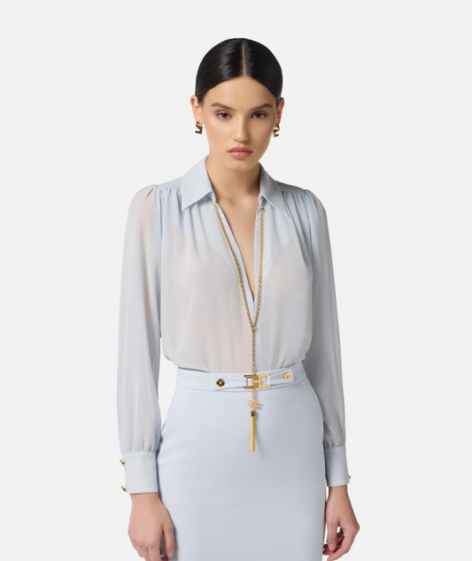 BLUSA COLLAR - ELISABETTA FRANCHI