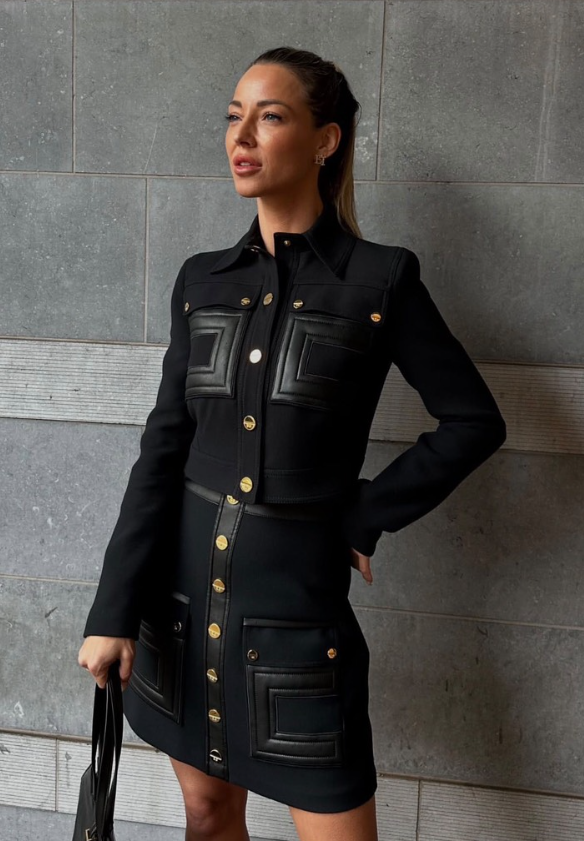 FALDA ECOPIEL/PUNTO  - ELISABETTA FRANCHI