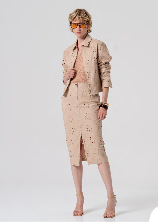 CAZADORA BORDADO - FRACOMINA