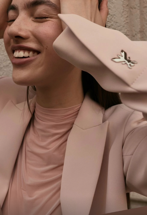 TOP CUELLO RIZADO - PATRIZIA PEPE