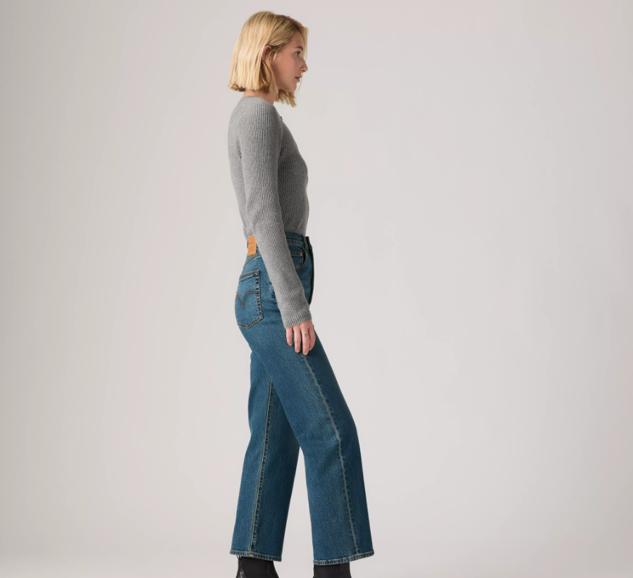 PANTALÓN RIBCAGE AZUL - LEVI'S®