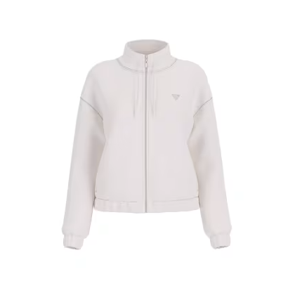 SUDADERA CREMALLERA LOGO STRASS - GUESS