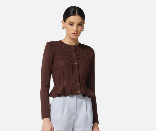 CHAQUETA LANA CALADA - ELISABETTA FRANCHI
