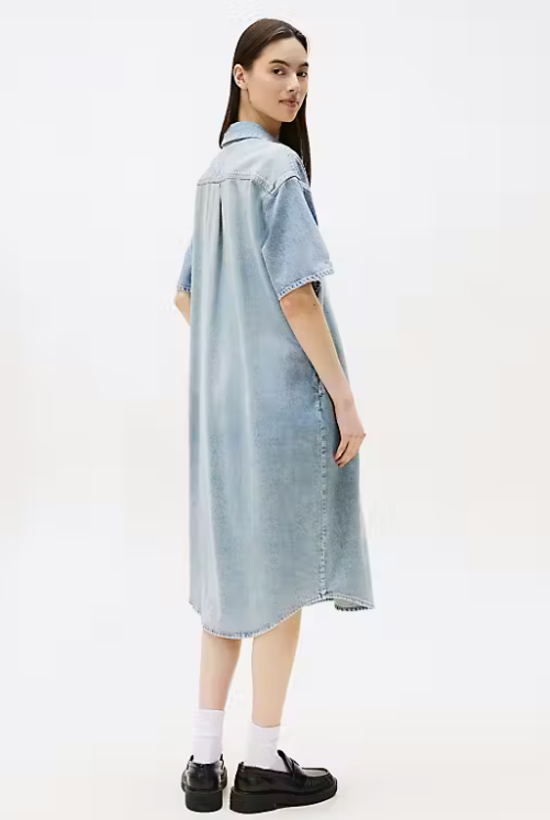 VESTIDO OVERSIDE DENIM - TOMMY HILFIGER